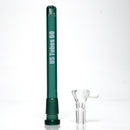 US Tubes - 18" Beaker 50x9 - Constriction - White & Teal Vertical Label - The Cave