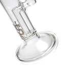 US Tubes - 18" Fixed Straight w/ Dry Catcher - 3 Slit/10 Arm - Silver Label - The Cave