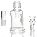 US Tubes - 17" Fixed Hybrid w/ Dry Catcher - Circ/10 Arm - Black Accent - The Cave