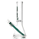 US Tubes - 12" Beaker 50x5 - Constriction - Teal Shadow Label - The Cave