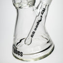 US Tubes - 17" Circ Beaker w/ 24mm Joint - 50x5 - Black Vertical Label - The Cave