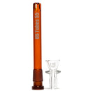 US Tubes - 12" Beaker 50x5 - Constriction - White & Brown Vertical Label - The Cave