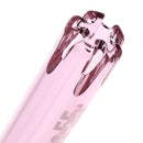 US Tubes - 12" Beaker 50x9 - Constriction - White & Pink Vertical Label - The Cave