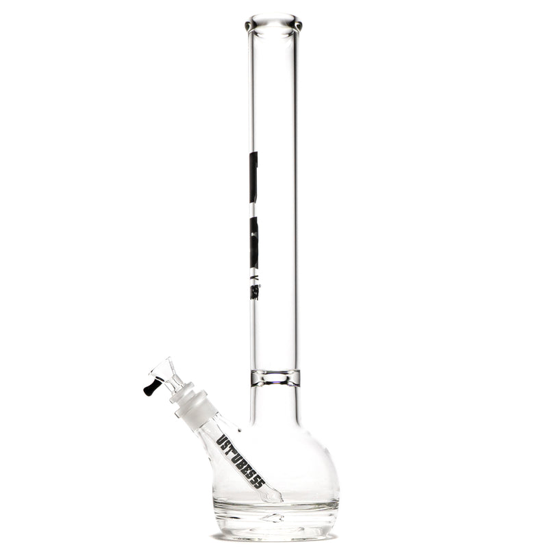 US Tubes - 20" Round Bottom 50x5 w/ 24mm Joint - Constriction - Black Classic Label - The Cave