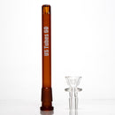 US Tubes - 18" Beaker 50x9 - Constriction - Brown Vertical Label - The Cave