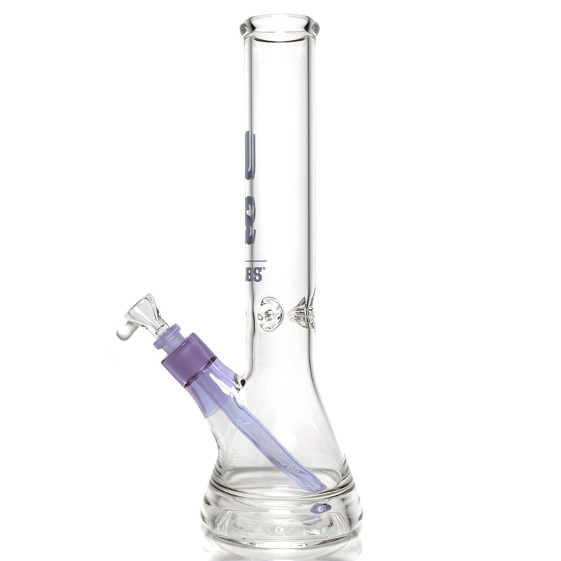 US Tubes - 14" Beaker 50x5 - Ice Pinch - Purple - The Cave