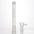 US Tubes - 13" Beaker 45x5 - Constriction - White & Red Vertical Label - The Cave