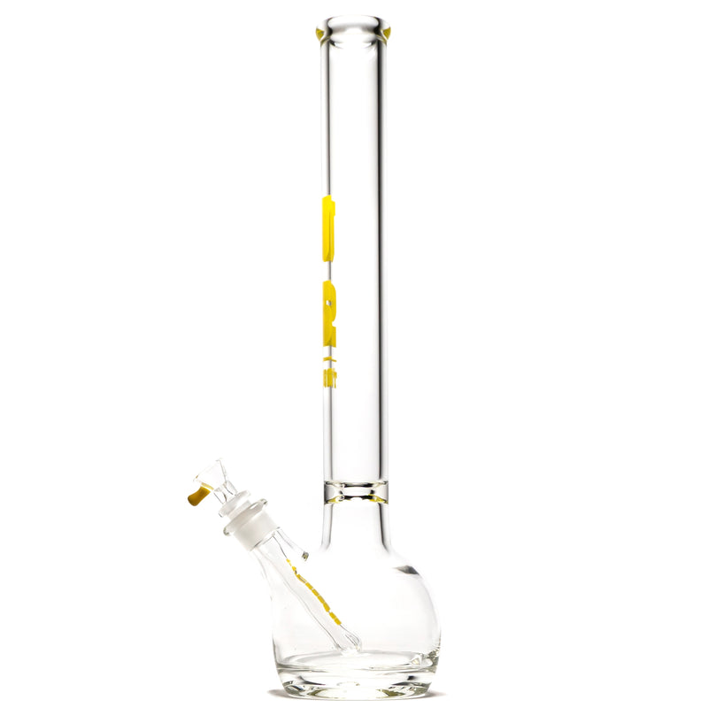 US Tubes - 20" Round Bottom 50x7 w/ 24mm Joint - Constriction - Yellow Classic Label - The Cave