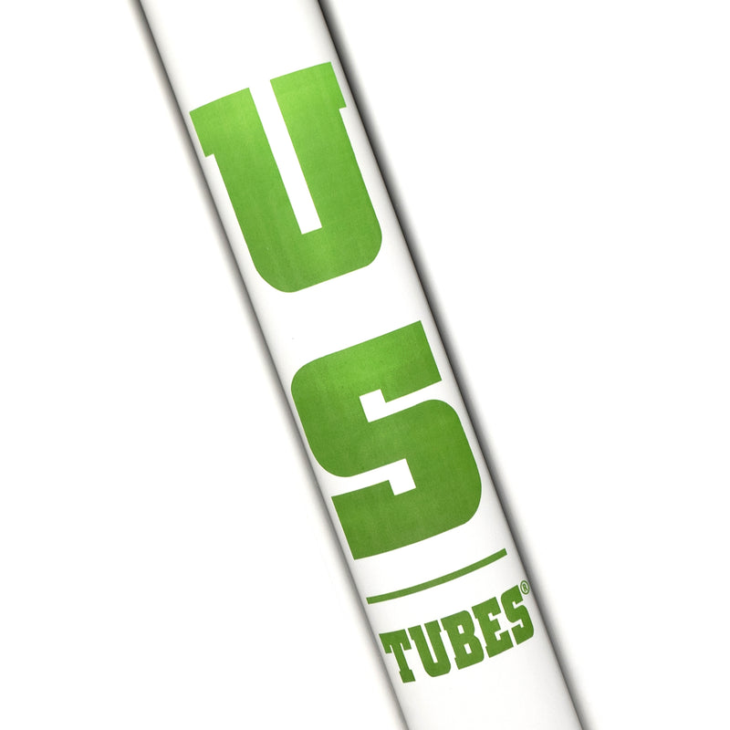 US Tubes - 17" Round Bottom 50x5 - Ice Pinch - Lime Green Classic Label - The Cave