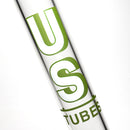 US Tubes - 20" Beaker 50x5 w/ 29mm Joint - Constriction - Green Shadow Label - The Cave