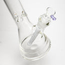 US Tubes - 20" Beaker 50x5 w/ 24mm Joint - White & Red Vertical Label w/ Purple Handle Slide - The Cave