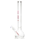 US Tubes - 20" Round Bottom 50x5 w/ 24mm Joint - Ice Pinch - Pink Classic Label - The Cave
