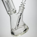 US Tubes - 21" Double Circ Beaker w/ 24mm - 50x5 - Black Vertical Label - The Cave