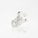 US Tubes - 14mm Single Hole Martini Slide - White - The Cave