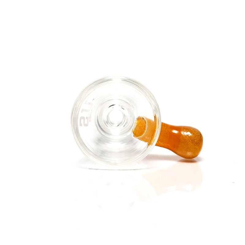 US Tubes - 18mm Single Hole Martini Slide - Orange - The Cave