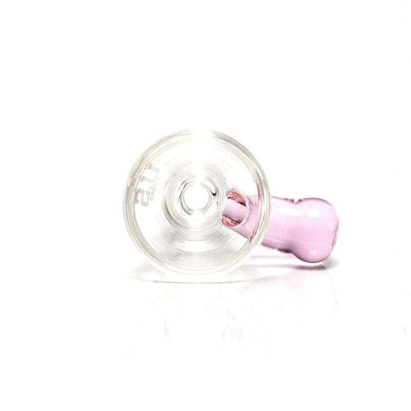 US Tubes - 18mm Single Hole Martini Slide - Pink - The Cave