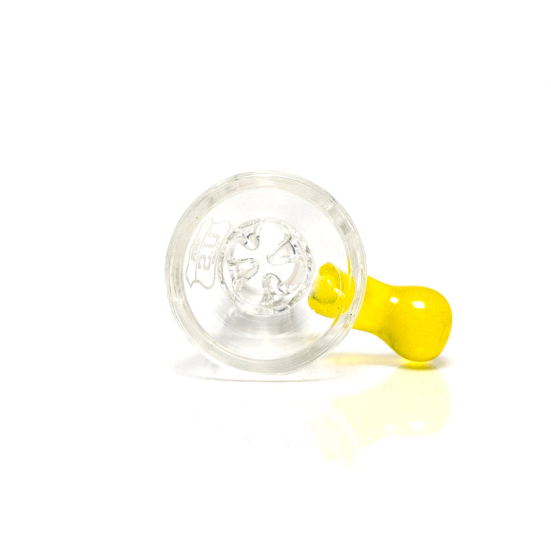 US Tubes - 18mm Ice Pinch Martini Slide - Lemon Drop - The Cave