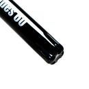 US Tubes - 18/14mm Female 5 Slit Downstem 6" - Black - The Cave