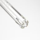 US Tubes - 18/14mm Female 5 Slit Downstem 6" - Clear - The Cave