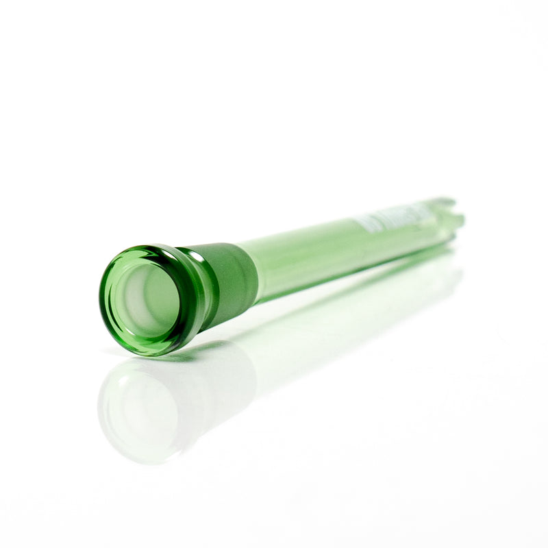 US Tubes - 18/14mm Female 5 Slit Downstem 6.5" - Green - The Cave