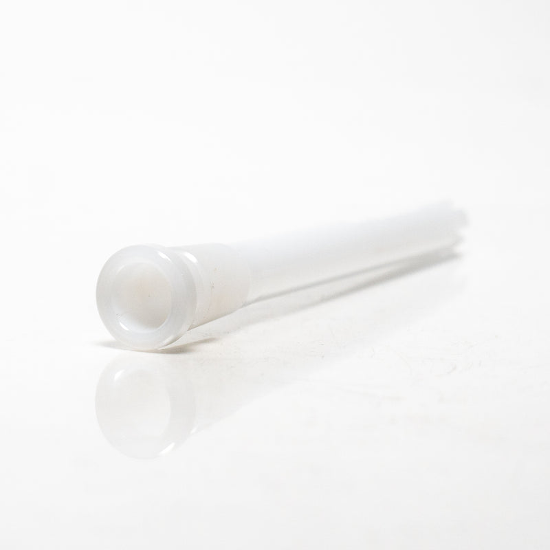 US Tubes - 18/14mm Female 5 Slit Downstem 6.5" - White - The Cave