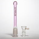 US Tubes - 17" Beaker - 50x7mm w/ 24mm Joint - Pink Vertical Label - The Cave