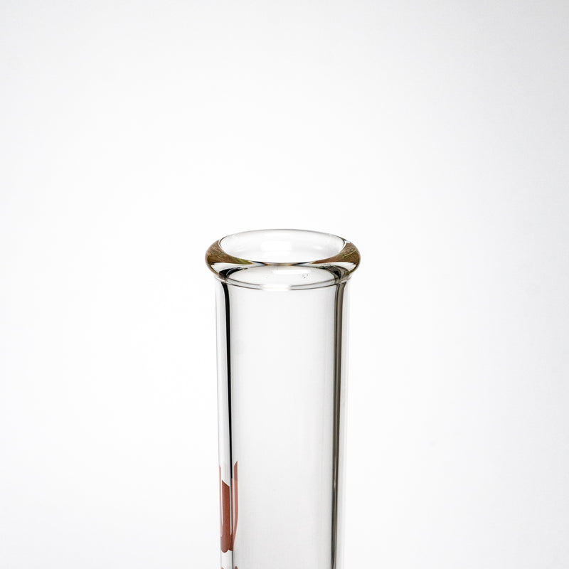 US Tubes - 17" Beaker - 50x7mm w/ 24mm Joint - Pink Vertical Label - The Cave