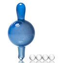 Unity Glassworks - Directional Bubble Cap - Baby Blue Cheese - The Cave