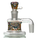 Unity Glassworks - Worked Dry Catcher Set - 14mm - Rainbow Sparkle - The Cave