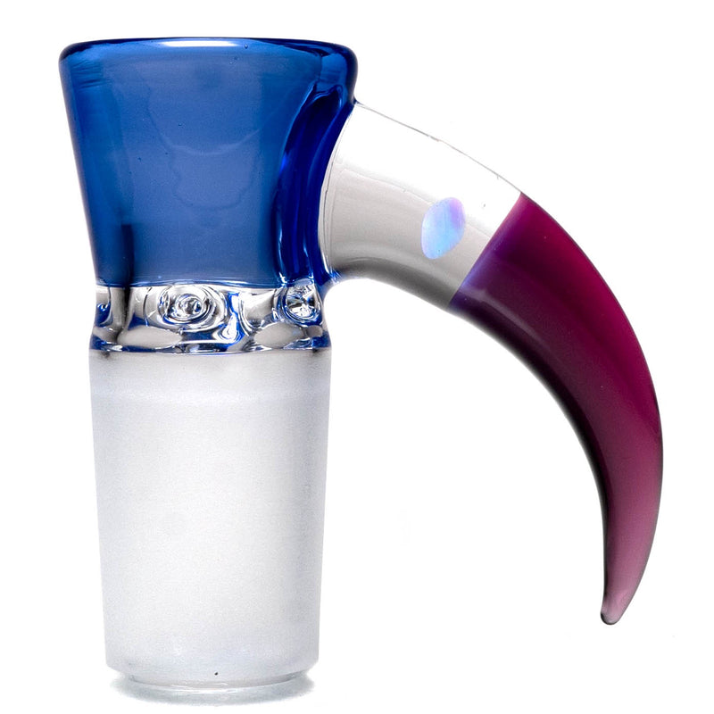 Unity Glassworks - 4 Hole Opal Horn Slide - 18mm - Blue Dream & Stargazer - The Cave