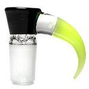 Unity Glassworks - 4 Hole Opal Horn Slide - 18mm - Galaxy & Antidote - The Cave