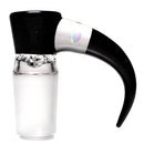 Unity Glassworks - 4 Hole Opal Horn Slide - 18mm - Galaxy - The Cave