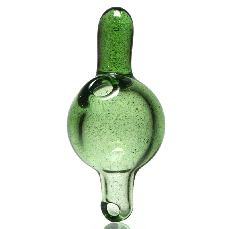 Unity Glassworks - Puffco Peak/ Carta Bubble Cap - Green Stardust - The Cave