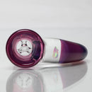 Unity Glassworks - 3 Hole Opal Horn Slide - 14mm - Stargazer - The Cave