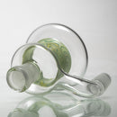 Unity Glassworks - Worked Dry Catcher Set - 14mm - Green & White - The Cave