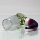 Unity Glassworks - 4 Hole Opal Horn Slide - 18mm - Metal Fleck & Stargazer - The Cave