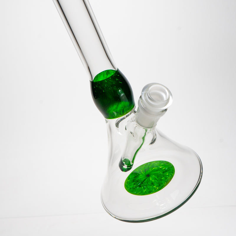 Unity Glassworks - Beaker Tube - Experimental Green - The Cave