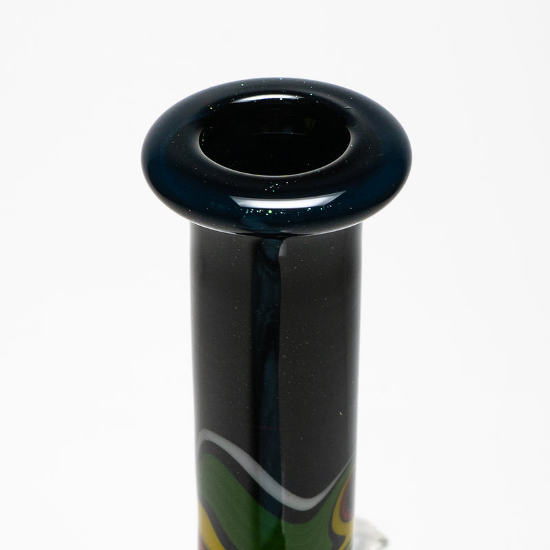 Unity Glassworks - Beaker Tube - Galaxy & Rasta - The Cave