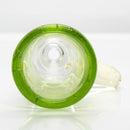 Unity Glassworks - Single Hole Martini Slide - 18mm - NS Exp. Green & UV Nova - The Cave