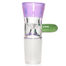 Unity Glassworks - Single Hole Martini Slide - 18mm - CFL Mirage & Sea Slyme - The Cave