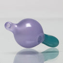 Unity Glassworks - Puffco Peak/ Carta Bubble Cap - Purple Satin & Agua Azul - The Cave