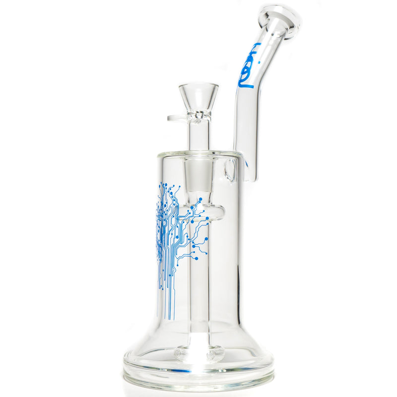 Urbal Technologies - Hybrid 4 Hole Bubbler - 18mm - Blue Tree Label - The Cave