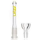 Urbal Technologies - 14" Beaker - 10 Arm Tree - Lime Green Label* - The Cave