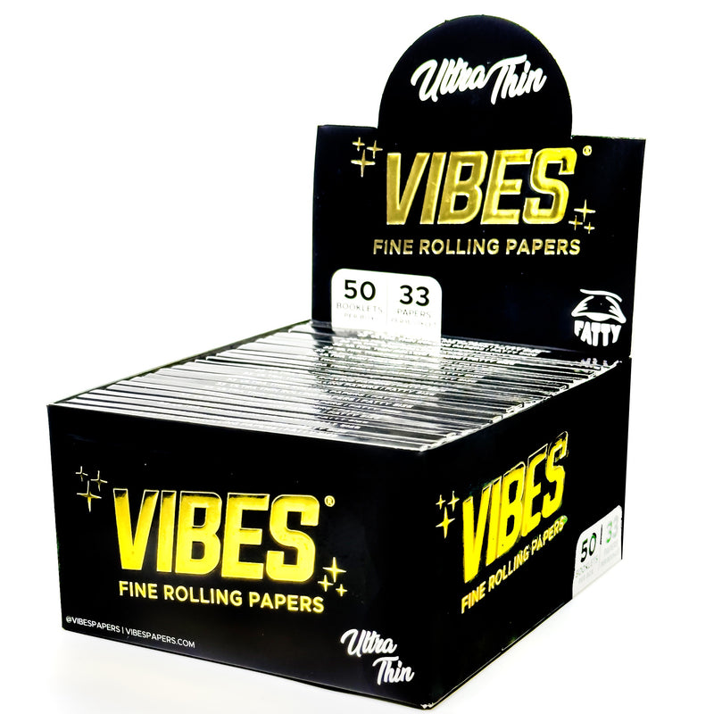 Vibes - Fatty Ultra Thin - 33 Paper Booklet - 50 Pack Box - The Cave