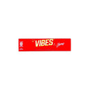 Vibes - King Size Slim Hemp - 33 Paper Booklet w/ Tips - 24 Pack Box - The Cave