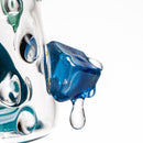 Chaka x Riel - Iced Out Mini Tube - Blue Stardust, White & Agua - The Cave