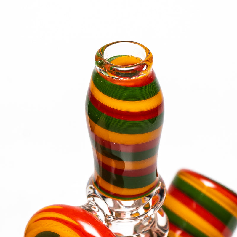 Heady - Linework Mini Tube - Rasta - The Cave