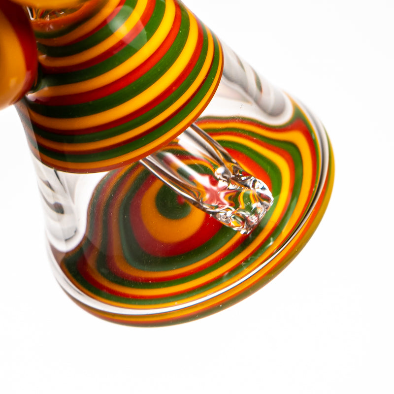 Heady - Linework Mini Tube - Rasta - The Cave