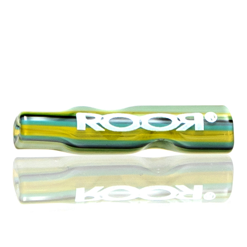 ROOR - Custom Tips - Flat Tip - Yellow, Blue, & Green Linework
