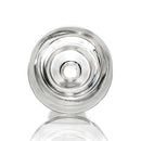 ZOB Glass - 15" Straight 4 Arm Tree Perc - Pyramids Label - Orange & Black - The Cave